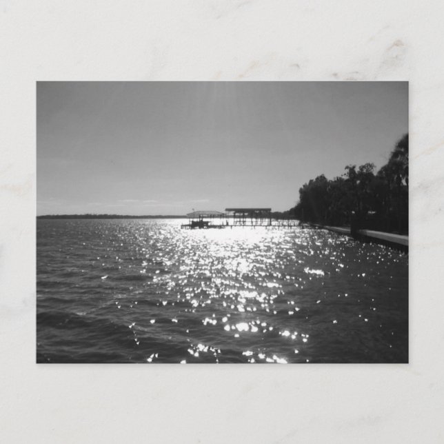 Sol vid Vatten Vykort (Framsida)