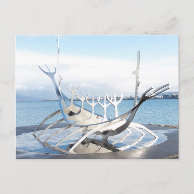 Sol Voyager, Reykjavik, Islandet Vykort (Framsida)