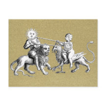 Sol vs. Måne Jousting Match Symbolic