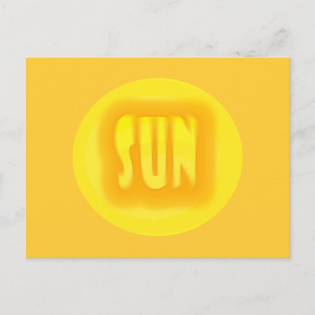Sol! Vykort (Framsida)