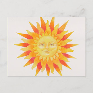 Sol-vykort Vykort