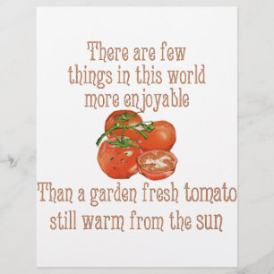 Sol Warmed Tomater Reklamblad