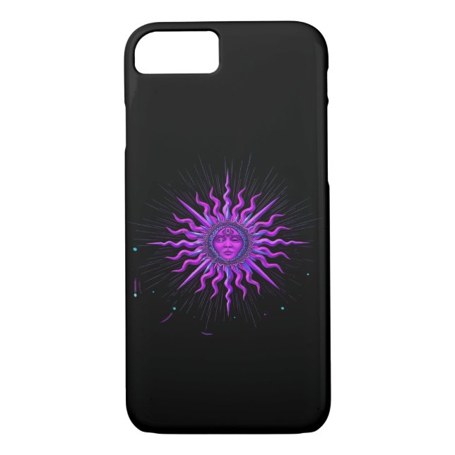 Sol - Whimsigoth Graphic Case-Mate iPhone Skal (Baksida)