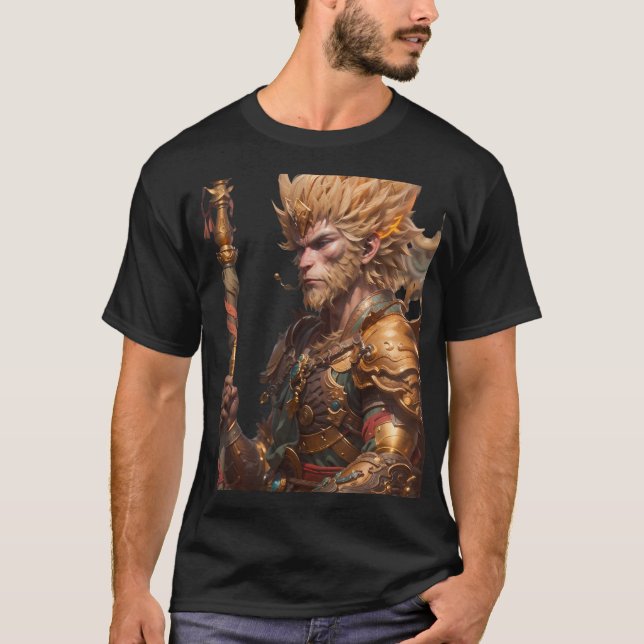 Sol Wukong i stridsvagnen T Shirt (Framsida)