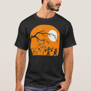 Sol Wukong Monkey Kung Bus eller godis Funny Hallo T Shirt
