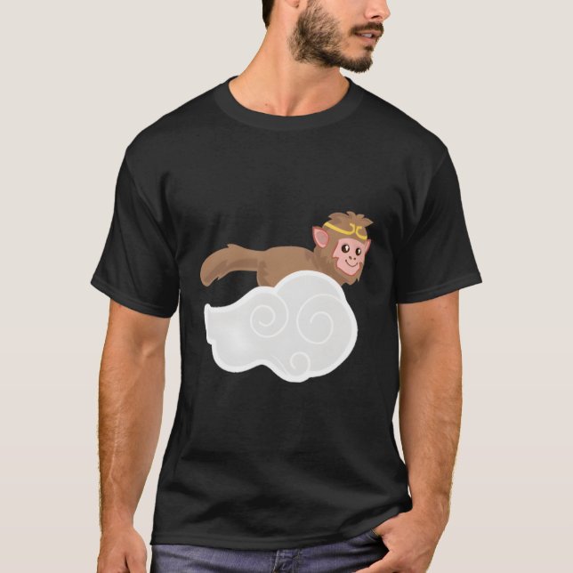 Sol Wukong Monkey Kung T Shirt (Framsida)