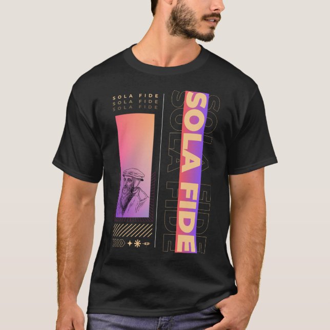 Sola Fide T Shirt (Framsida)