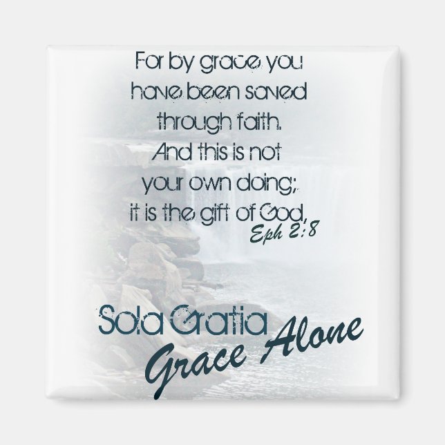 Sola Gratia/Grace-Ensam Magnet (Framsidan)