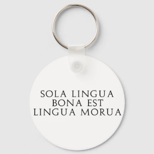 Sola Lingua Bona Nyckelring