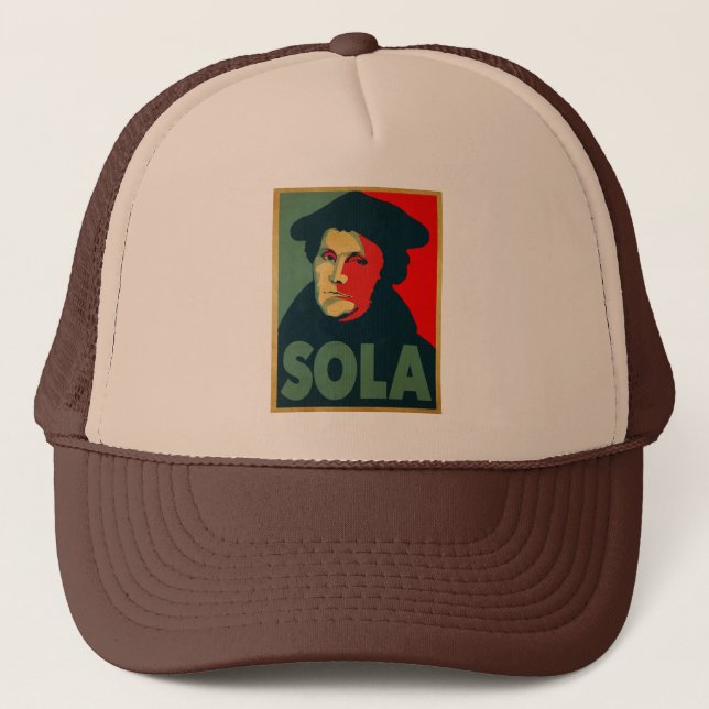 Sola Reformation Luther Hat Keps (Framsida)
