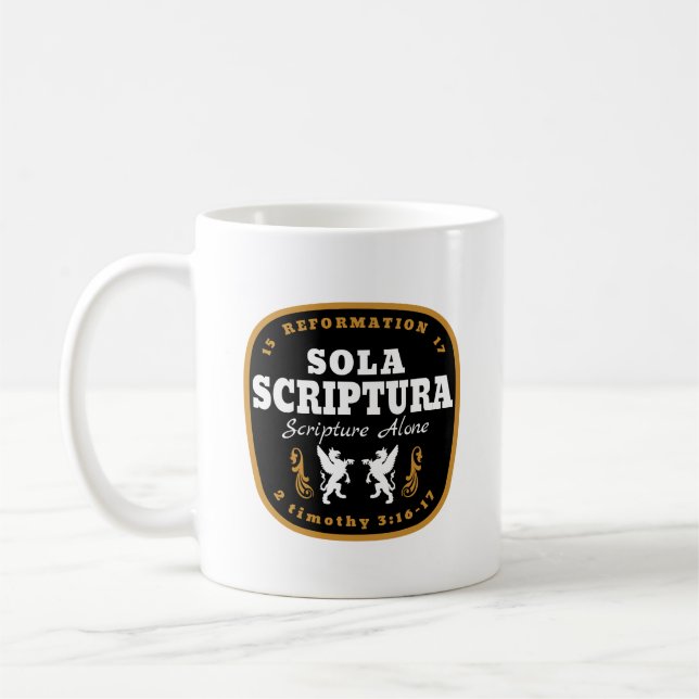 Sola Scriptura Kaffemugg (Vänster)