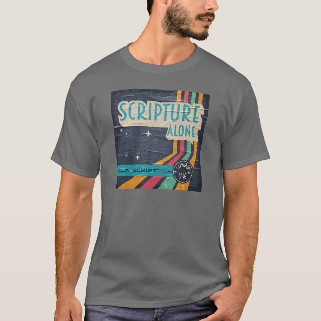 Sola Scriptura T Shirt (Framsida)