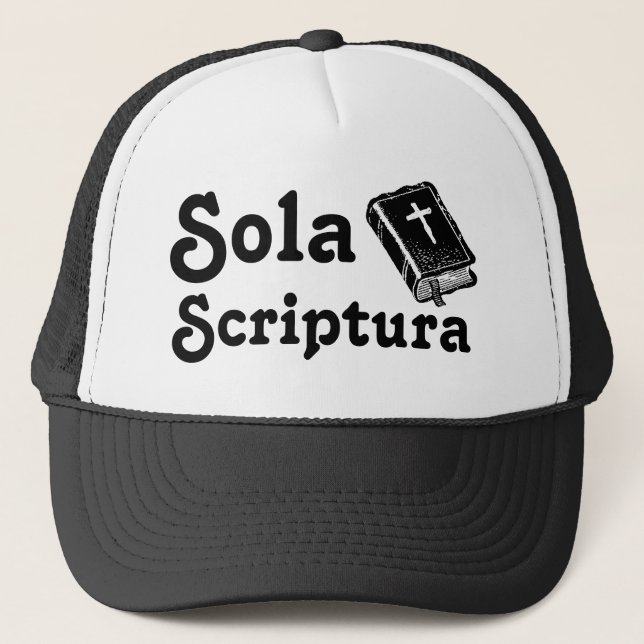Sola Scriptura Truckerkeps (Framsida)