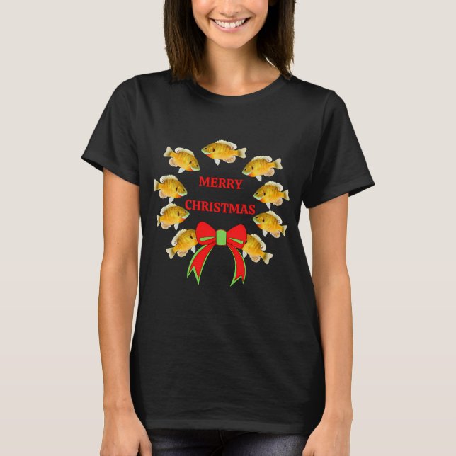 Solabborrekrans God Jul T Shirt (Framsida)