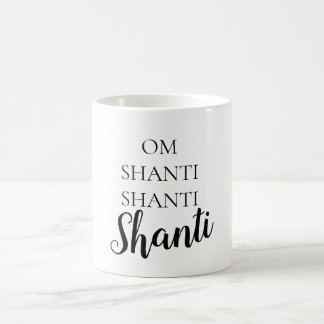 Solace Mind® OM Shanti Mugg