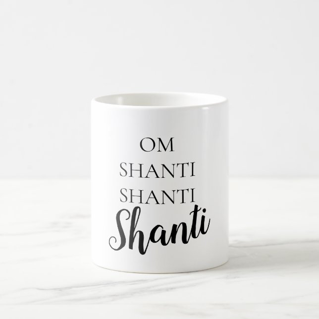 Solace Mind® OM Shanti Mugg (Center)