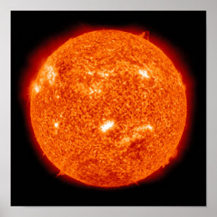 Solaktivitet på Sol 2 Poster