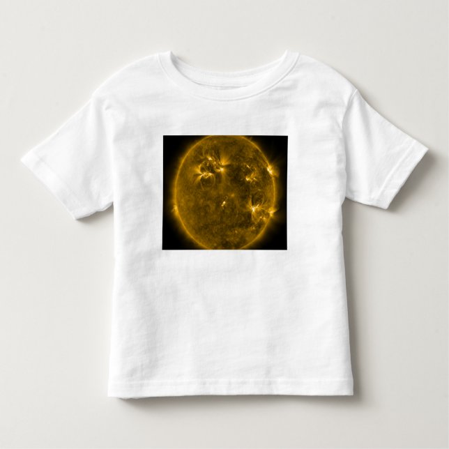 Solaktivitet på Sol 4 T Shirt (Framsida)