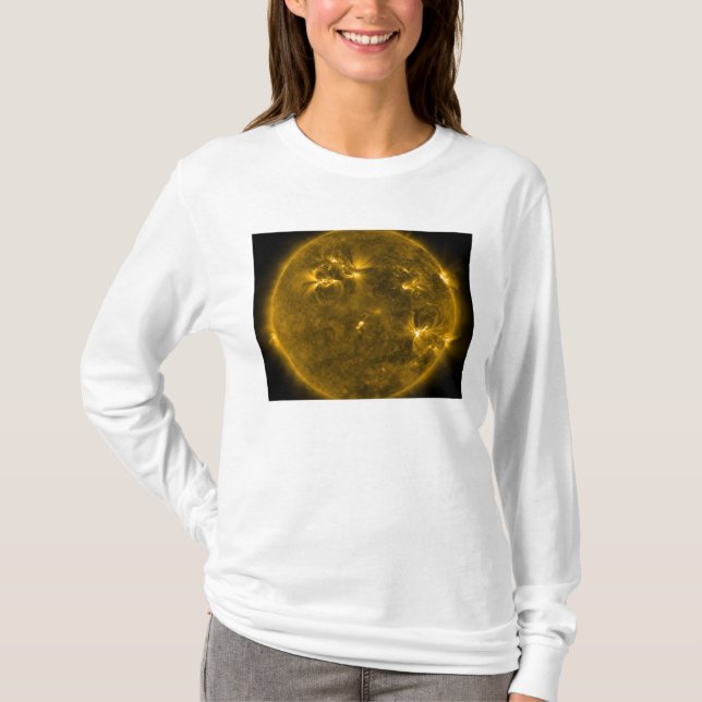 Solaktivitet på Sol 4 Tee Shirt (Framsida)