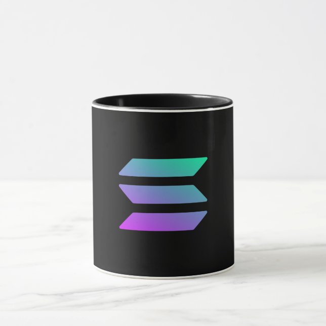 Solana Logotyp Only Image Mugg (Center)
