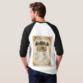 Solange Kalderi Restaurang Meny Design T-Shirt