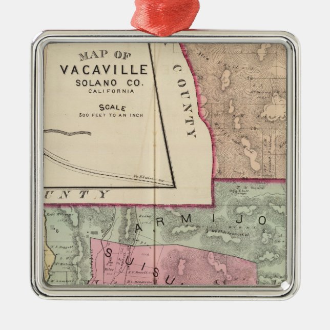 Solano Co 3 Julgransprydnad Metall (Framsidan)