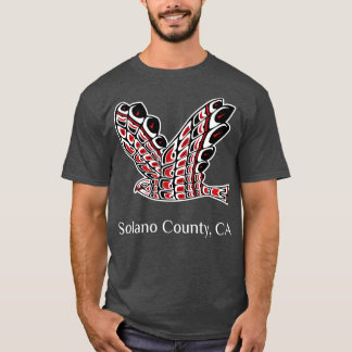 Solano County RedailHawk Native American Bird o T Shirt