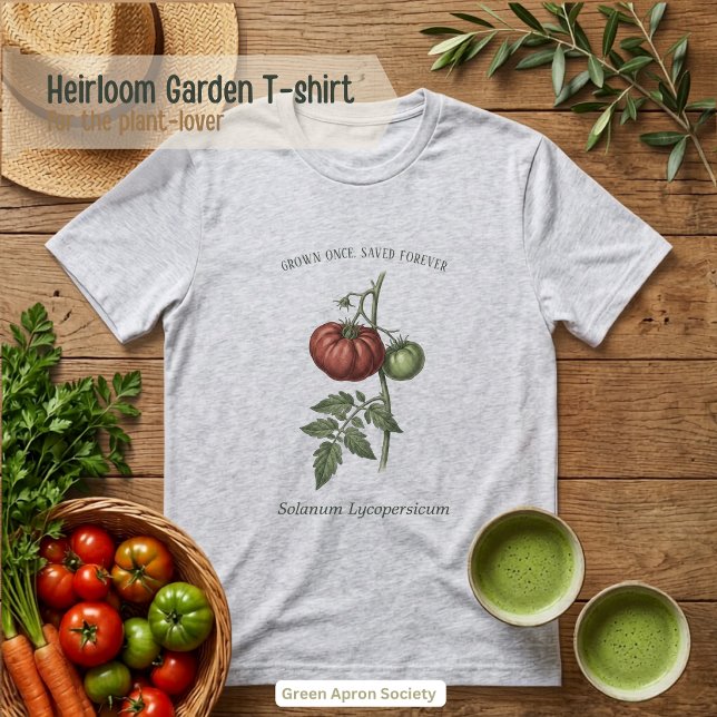 Solanum Lycopersicum Ärvtomate T Shirt (Skapare uppladdad)