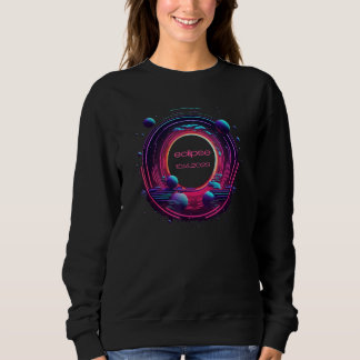 Solar Annular Eclipse 2023 Totality Eclipse Vaporw T Shirt