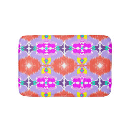 Solar Bloom Kaleidoscope Throw Pillow Badrumsmatta
