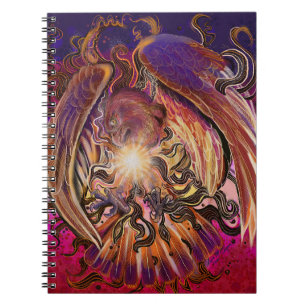 Solar Burst Hawk Anteckningsbok