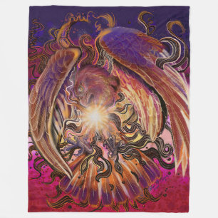 Solar Burst Hawk Fleecefilt