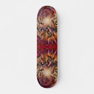 Solar Burst Hawk Mini Skateboard Bräda 18,5 Cm
