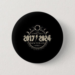 Solar Eclipse 20172024 Tillbaka till Black US Vår Knapp