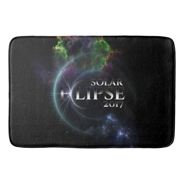 Solar Eclipse 2017 Badrumsmatta (Framsidan)