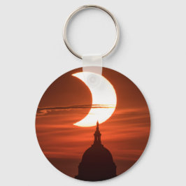 Solar Eclipse 2021 Nyckelring