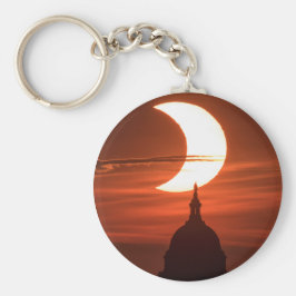 Solar Eclipse 2021 Nyckelring