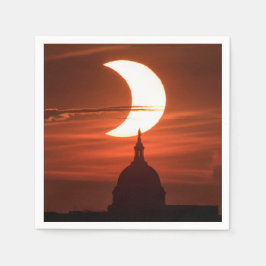 Solar Eclipse 2021 Pappersservett