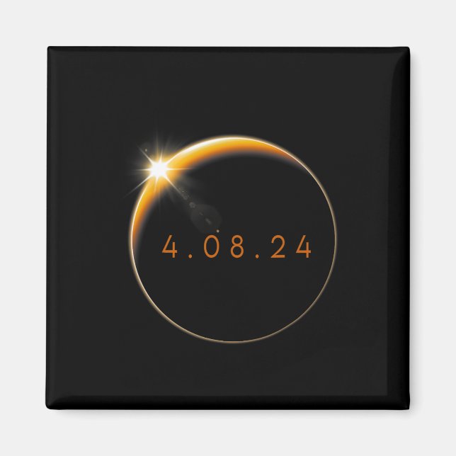 Solar Eclipse 2024 040824 Eclipse Manar Womens Kid Magnet (Framsidan)