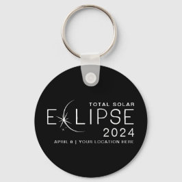 Solar Eclipse 2024-Anpassningsbarnas minnesplats Nyckelring