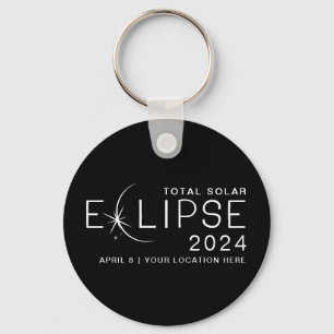 Solar Eclipse 2024-Anpassningsbarnas minnesplats Nyckelring