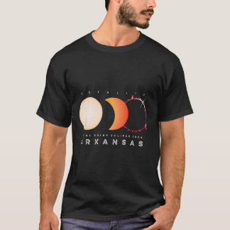 Solar Eclipse 2024 Arkansas Total Eclipse America T Shirt