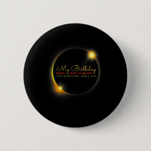 Solar Eclipse 2024 Birthday Present 4.8.24 Totalit Knapp