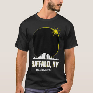 Solar Eclipse 2024 Buffalo Skyline Total Solar Ecl T Shirt
