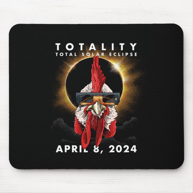 Solar Eclipse 2024 Chicken Tupp Musmatta (Framsidan)