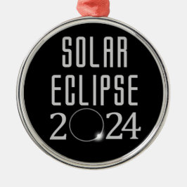Solar Eclipse 2024 Commemorative Ornament