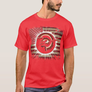 Solar Eclipse 2024 Design Hunting och Amerika T Shirt