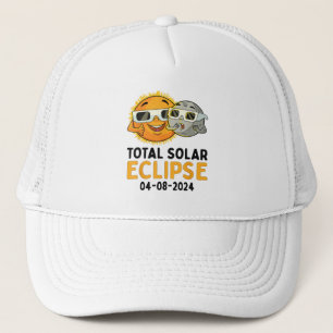 Solar Eclipse 2024 Glass Funny Sol Måne Ki Keps