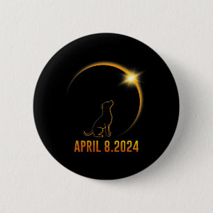 Solar Eclipse 2024 Hund 1 Knapp