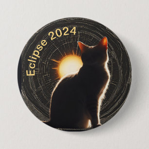 Solar Eclipse 2024 sol-katt Knapp